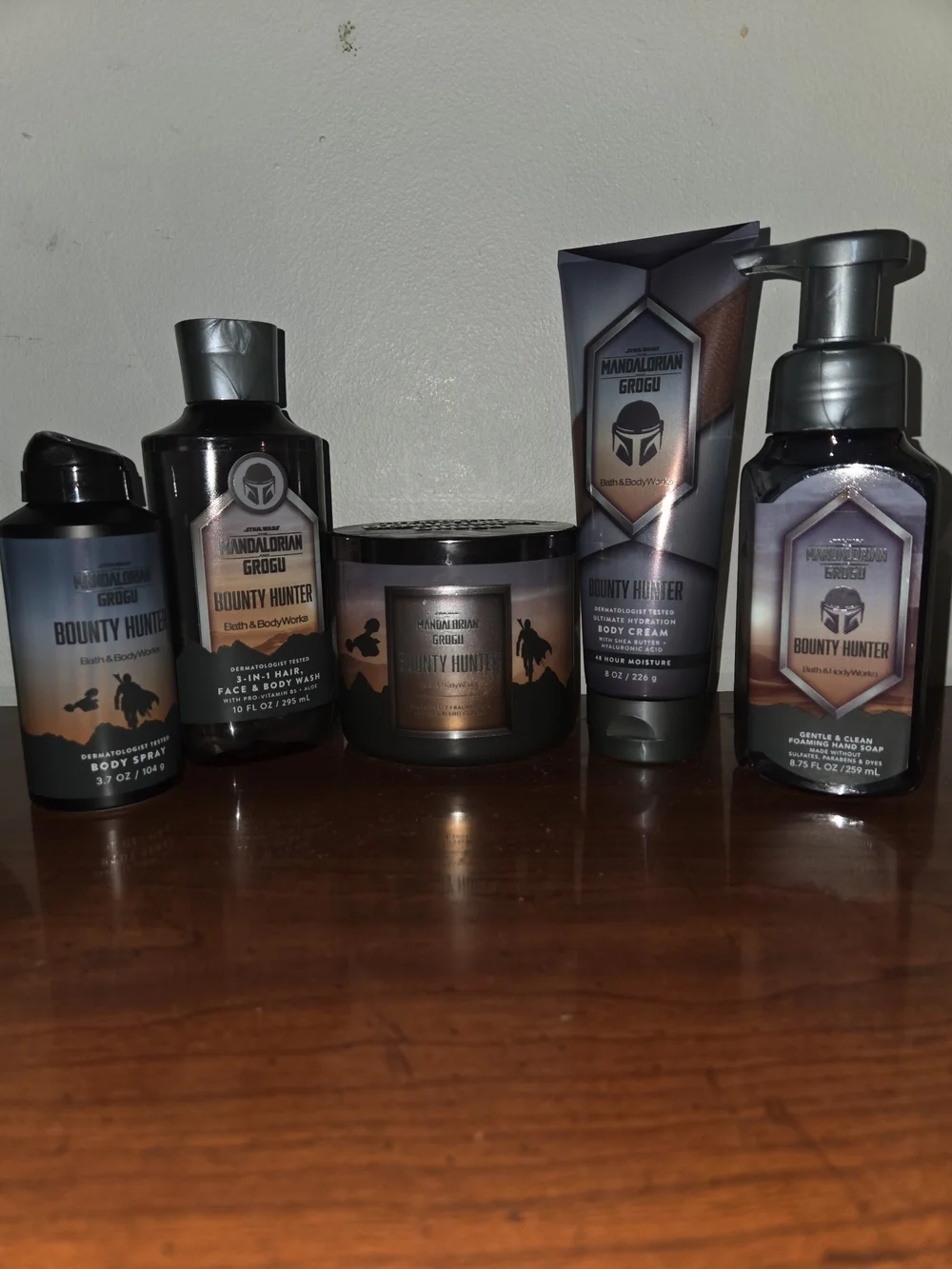 Bath & Body Works The Mandalorian Grogu Bounty Hunter Men’s Grooming 5 Pc Set